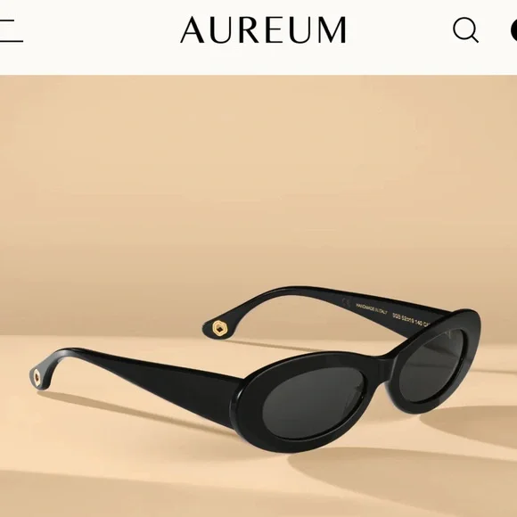 Aureum Collective Saint Germain Black Sunglasses - Picture 1 of 8